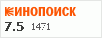 Рейтинг по версии Кинопоиска Рейтинг по версии Кинопоиска