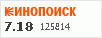 Рейтинг по версии Кинопоиска
